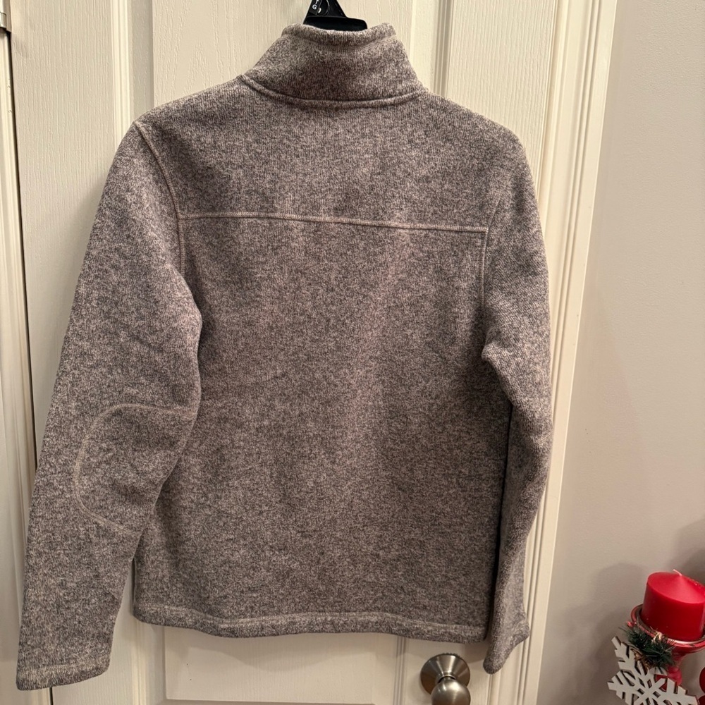 The North Face Men's Canyonlands 1/4 zip Heathered taupe. Size small - Picture 5 of 6